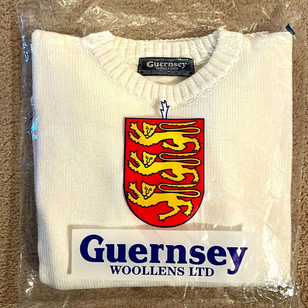 Crew Neck Guernsey Sweater